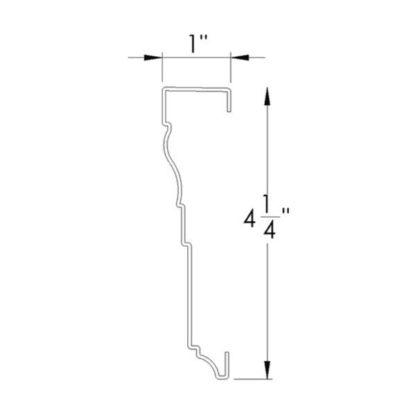 2140: Baseboard / Door Casing (90")
